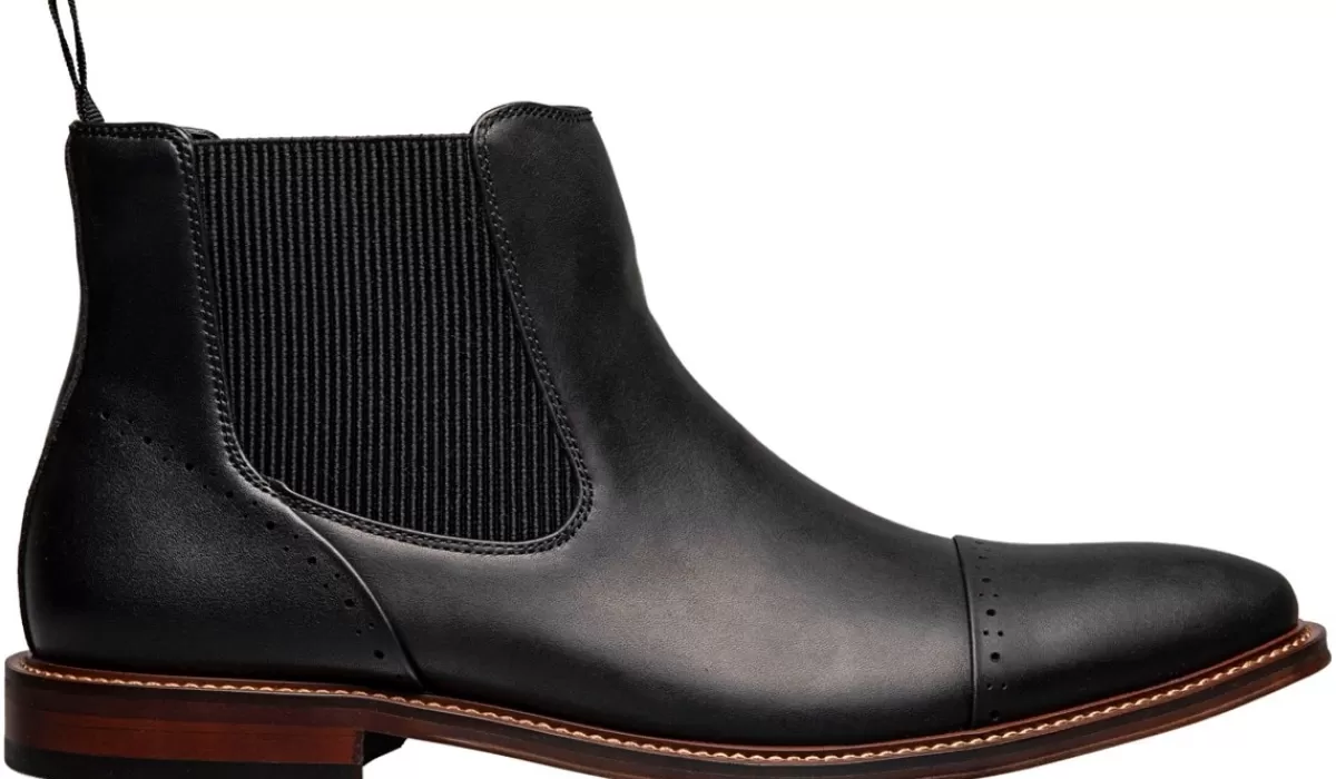 Stacy Adams Bottes^Botte Chelsea Maury Pour Hommes