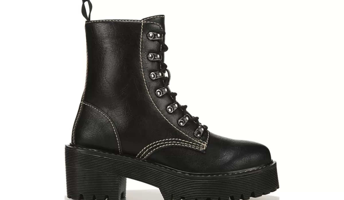 Madden Girl Bottes^Botte De Combat A Talon Bloc Hawke Pour Femmes