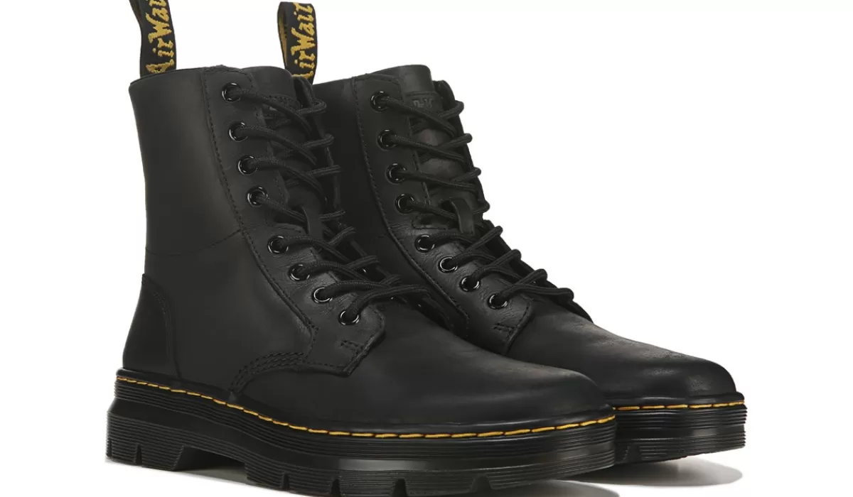 Dr. Martens Bottes^Botte De Combat Combs Pour Homme