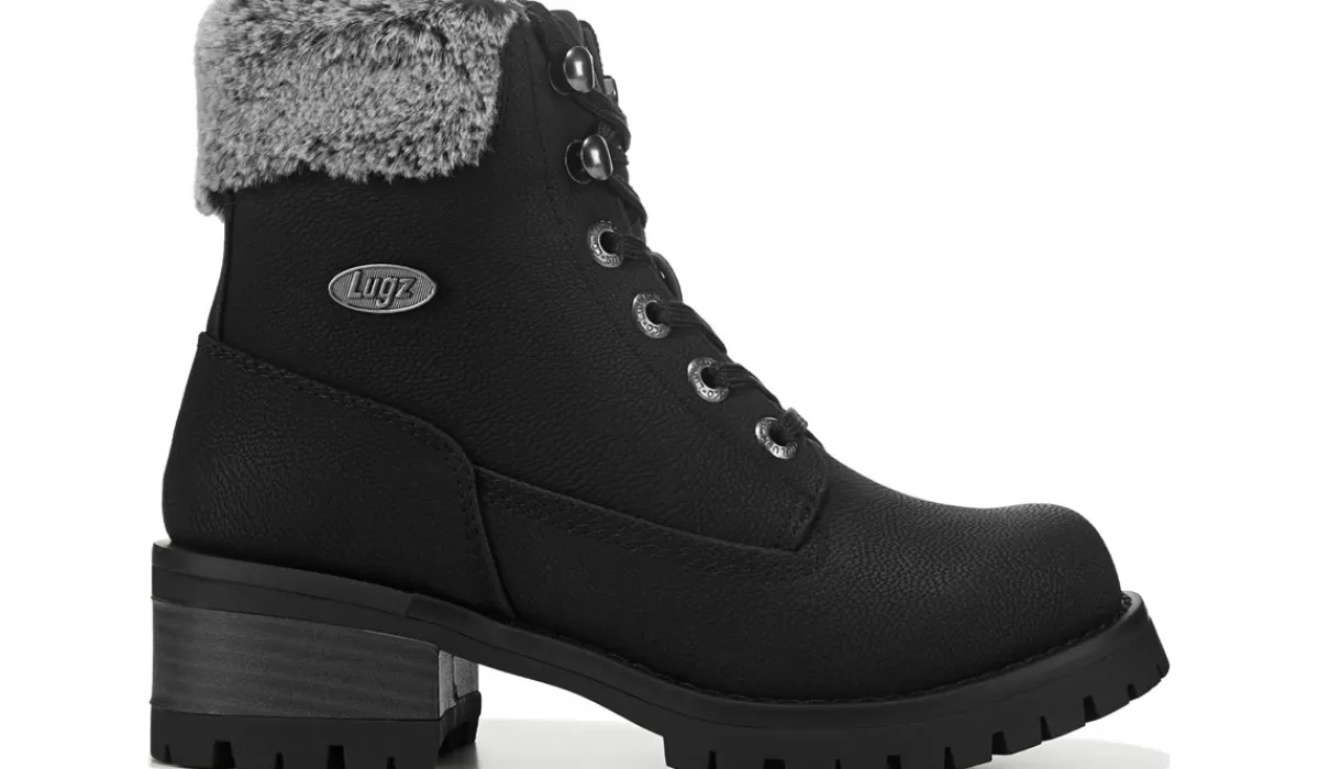 Lugz Bottes^Botte Haute Ornee De Fourrure Empire Pour Femmes