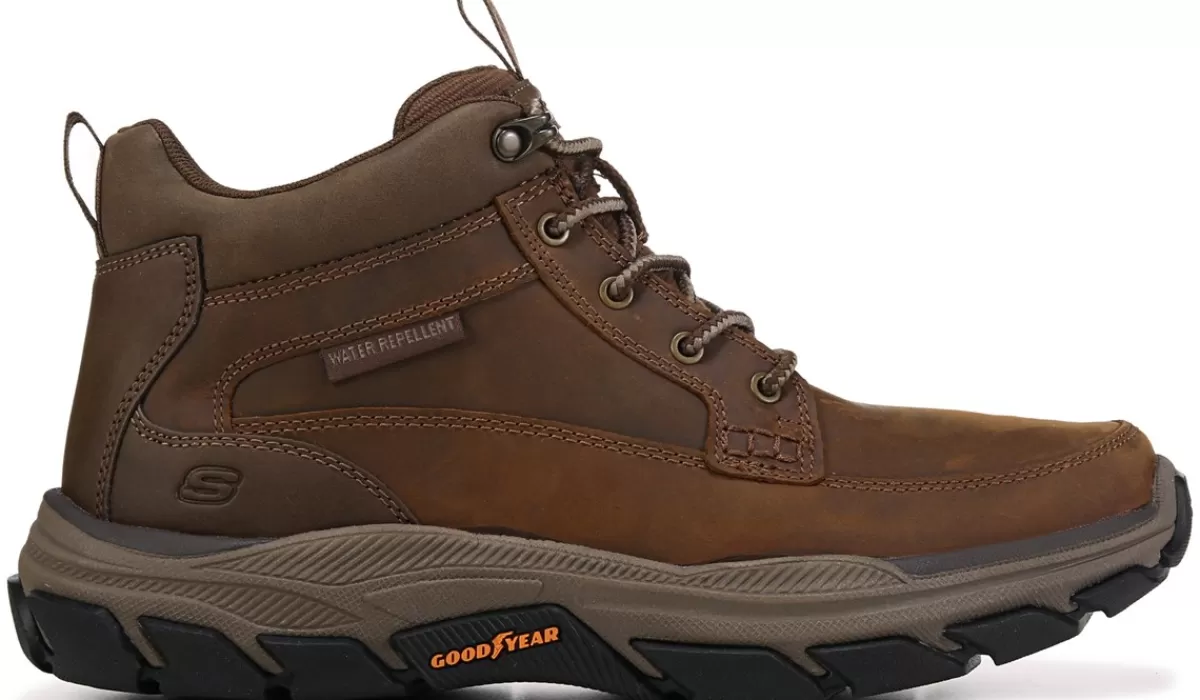 Skechers Bottes^Botte Lacee Hydrofuge Boswell Pour Hommes