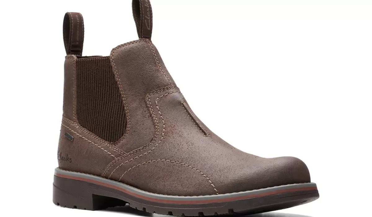 Clarks Bottes^Botte Morris Pour Hommes