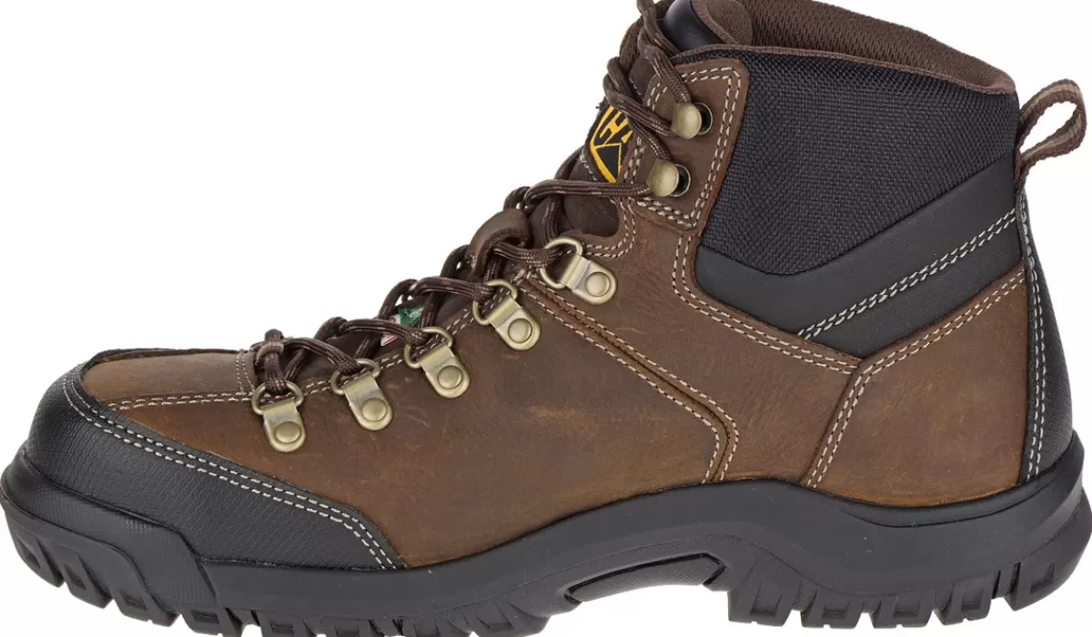 Caterpillar Travail Et Sécurité^Bottes De Travail Impermeable Large Threshold Csa Pour Hommes