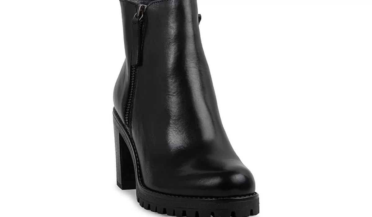 Steve Madden Bottes^Bottillon A Talon Bloc Amaliaa Pour Femmes