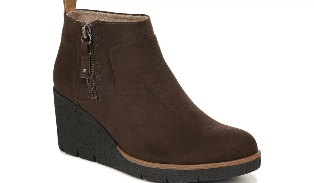 Dr. Scholl's Bottes^Bottillon A Talon Compense Bianca Pour Femmes