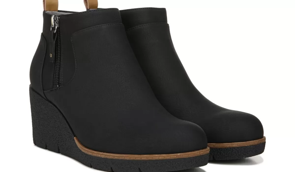 Dr. Scholl's Bottes^Bottillon A Talon Compense Bianca Pour Femmes