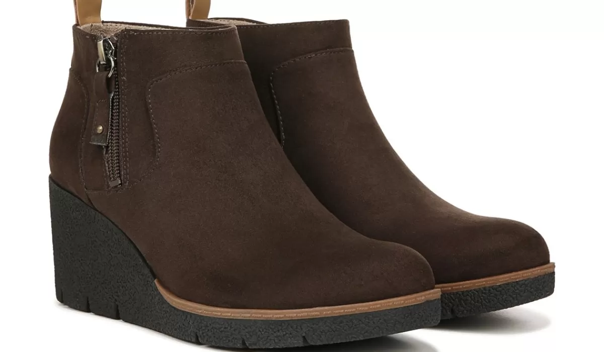 Dr. Scholl's Bottes^Bottillon A Talon Compense Bianca Pour Femmes