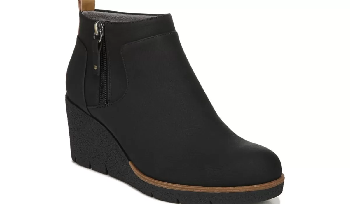 Dr. Scholl's Bottes^Bottillon A Talon Compense Bianca Pour Femmes