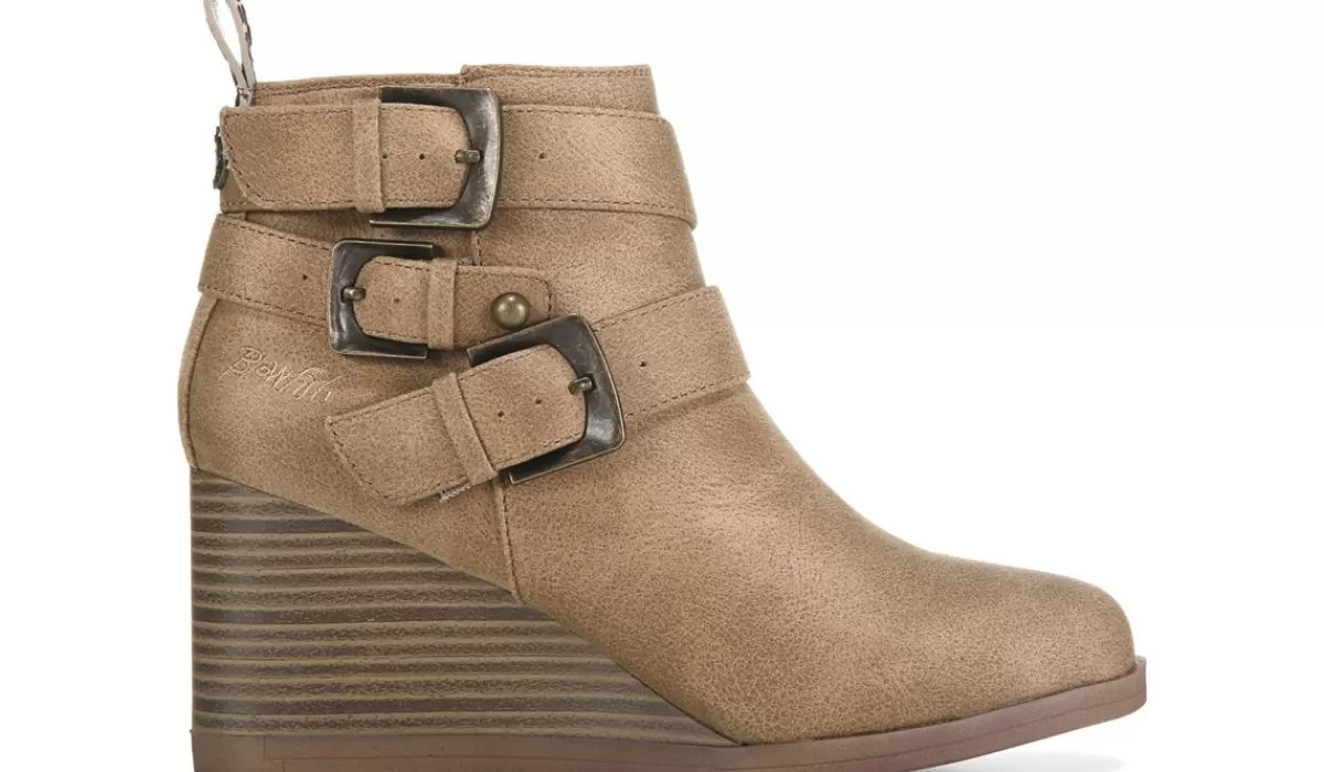 Blowfish Malibu Bottes^Bottillon A Talon Compense Pomela Pour Femmes