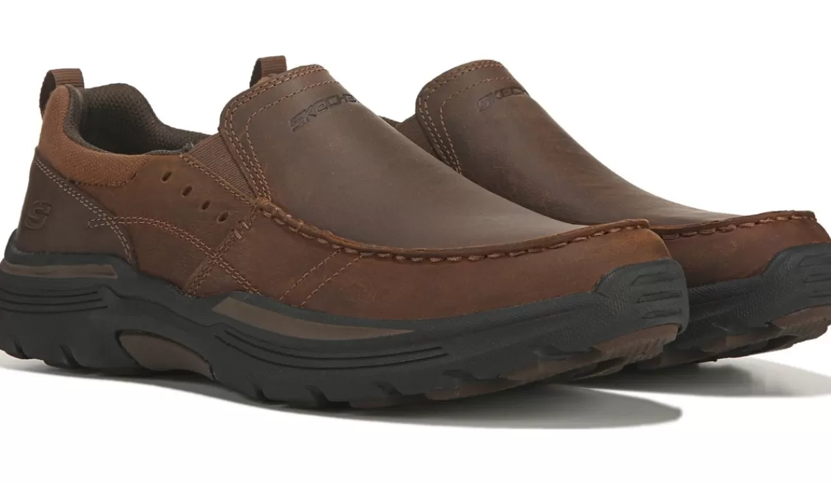 Skechers Flâneurs & Richelieu^Chaussure Fourreau Seveno En Cuir Pour Hommes