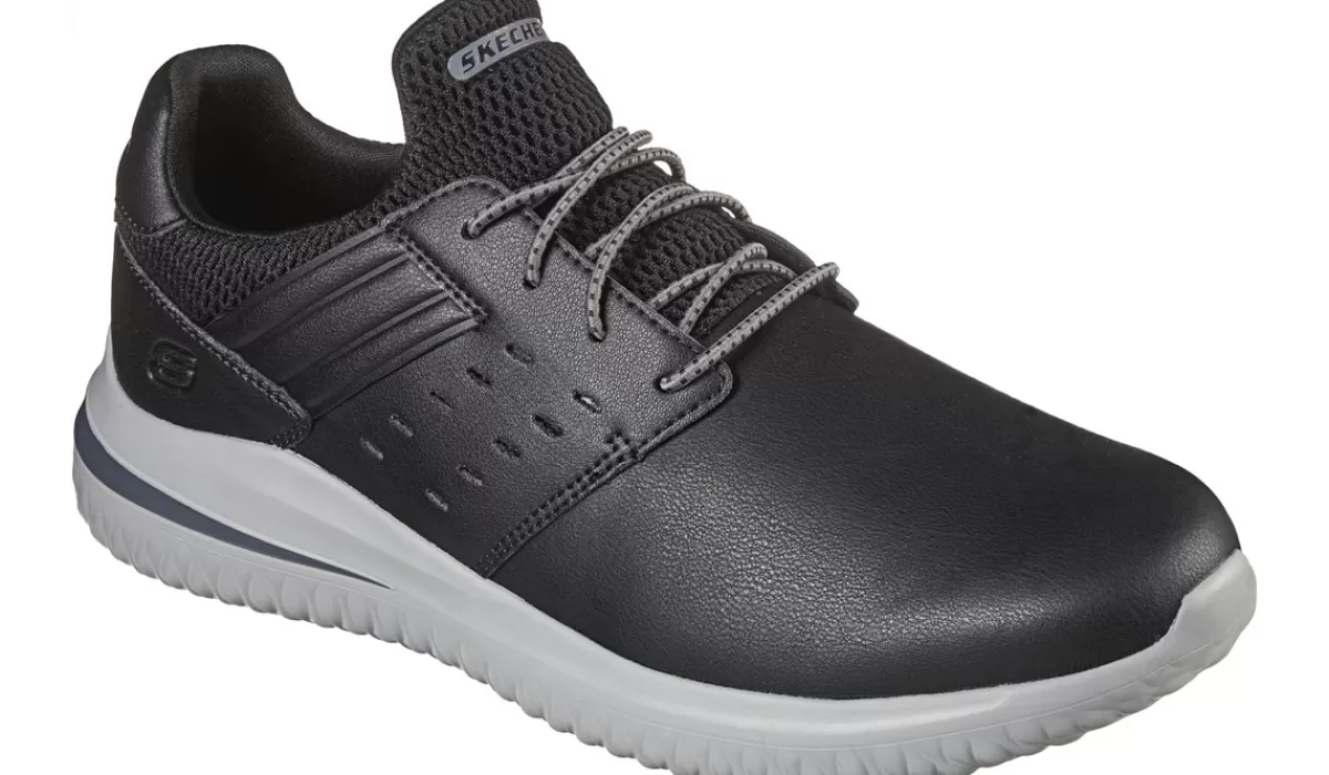 Skechers Chaussures Sport^Chaussure Sport Fourreau En Cuir Ezra Pour Hommes