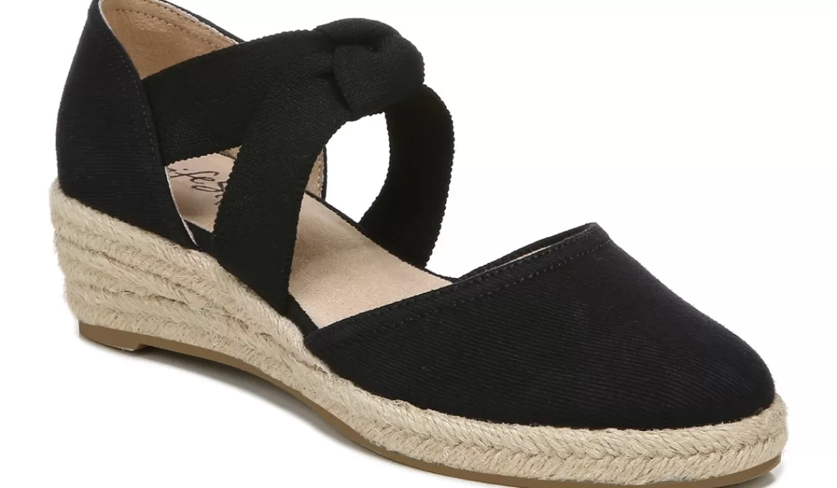 LifeStride Sandales^Espadrille A Talon Compense Kascade Pour Femmes