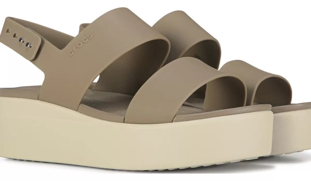 Crocs Sandales^Sandale A Plateforme Brooklyn Pour Femmes