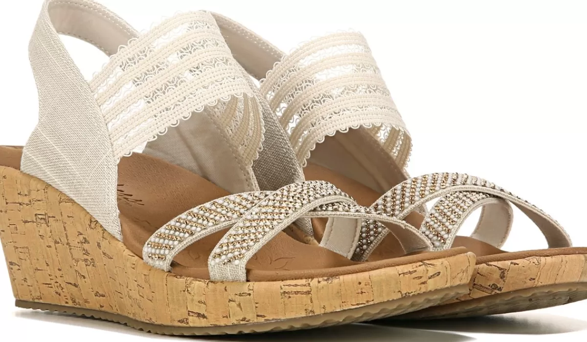 Skechers Sandales^Sandale A Talon Compense Beverlee Fancy Sips Pour Femmes